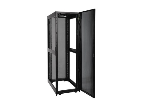Eaton Tripp Lite Series 45U Rack Enclosure Server Cabinet Doors & Sides 3000lb Capacity - Stojak szafa - czarny - 45U