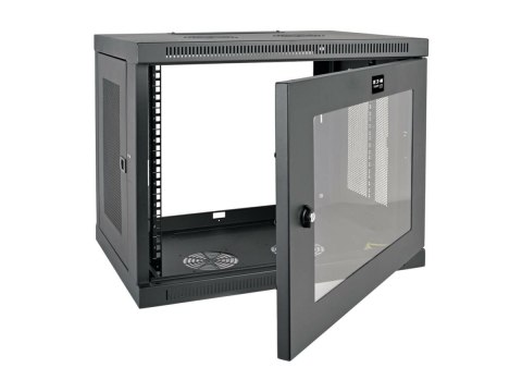 Eaton Tripp Lite Series 9U Wall Mount Rack Enclosure Server Cabinet w/ Acrylic Glass Front Door - Stojak szafa - do montażu na ś