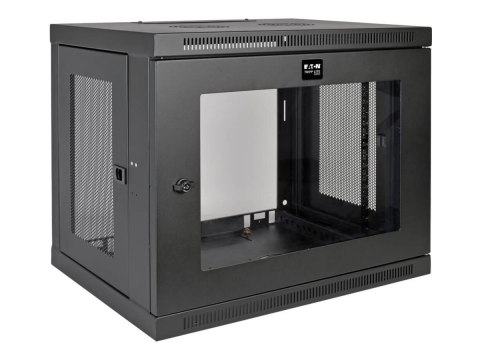 Eaton Tripp Lite Series 9U Wall Mount Rack Enclosure Server Cabinet w/ Acrylic Glass Front Door - Stojak szafa - do montażu na ś