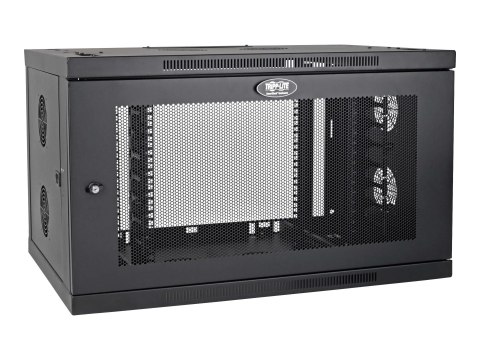 Eaton Tripp Lite Series 9U Wallmount Rack Enclosure Server Cabinet Wide Cable Management - Obudowa szafy rack - do montażu na śc