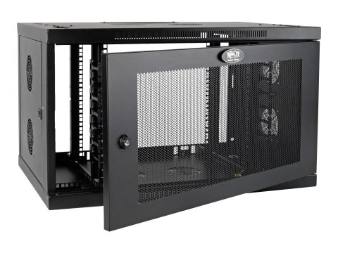Eaton Tripp Lite Series 9U Wallmount Rack Enclosure Server Cabinet Wide Cable Management - Obudowa szafy rack - do montażu na śc