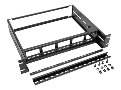 Eaton Tripp Lite Series Adjustable Rack-Mount DIN Rail Kit - Top Hat, Mini Top Hat and G-Style Rails - Zestaw montażowy szyny DI