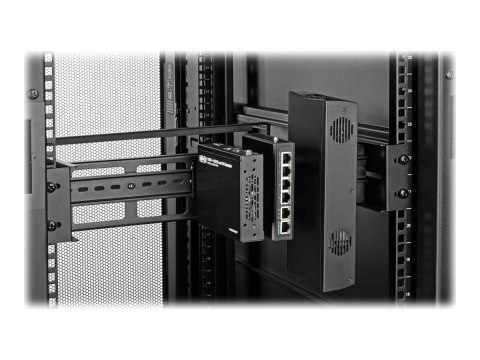 Eaton Tripp Lite Series Adjustable Rack-Mount DIN Rail Kit - Top Hat, Mini Top Hat and G-Style Rails - Zestaw montażowy szyny DI