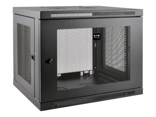 Eaton Tripp Lite Series SmartRack - Obudowa szafy rack - do montażu na ścianie - czarny - 9U - dla P/N: SRSHELF2P1UTM