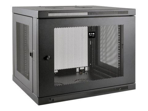 Eaton Tripp Lite Series SmartRack - Obudowa szafy rack - do montażu na ścianie - czarny - 9U - dla P/N: SRSHELF2P1UTM