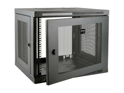 Eaton Tripp Lite Series SmartRack - Obudowa szafy rack - do montażu na ścianie - czarny - 9U - dla P/N: SRSHELF2P1UTM