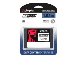Kingston DC600M - SSD - Mixed Use - 1.92 TB - wewnętrzny - 2,5" - SATA 6Gb/s