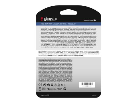 Kingston DC600M - SSD - Mixed Use - 480 GB - wewnętrzny - 2,5" - SATA 6Gb/s