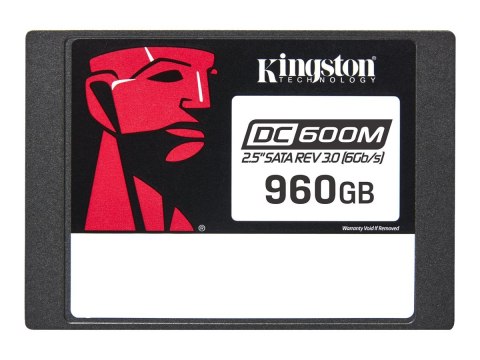 Kingston DC600M - SSD - Mixed Use - 960 GB - wewnętrzny - 2,5" - SATA 6Gb/s