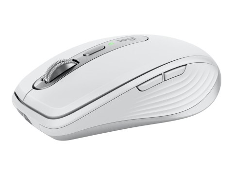 Logitech MX Anywhere 3S - Mysz - optyczna - 6 przyciski - bezprzewodowa - Bluetooth - blada szarość