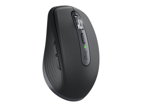Logitech MX Anywhere 3S - Mysz - optyczna - 6 przyciski - bezprzewodowa - Bluetooth - grafitowy