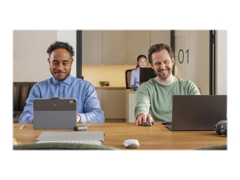 Logitech MX Anywhere 3S - Mysz - optyczna - 6 przyciski - bezprzewodowa - Bluetooth - grafitowy