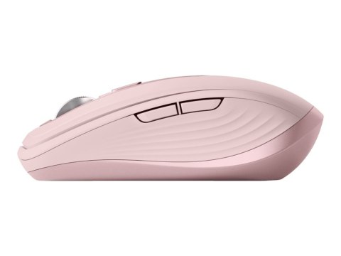 Logitech MX Anywhere 3S - Mysz - optyczna - 6 przyciski - bezprzewodowa - Bluetooth - różowy