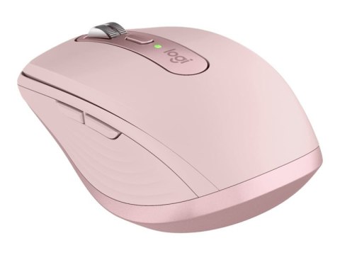 Logitech MX Anywhere 3S - Mysz - optyczna - 6 przyciski - bezprzewodowa - Bluetooth - różowy