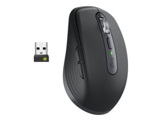 Logitech MX Anywhere 3S for Business - Mysz - praworęczna - optyczna - 6 przyciski - bezprzewodowa - Bluetooth - odbiornik Logit