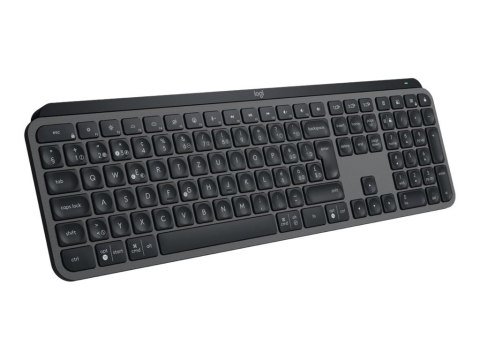 Logitech MX Keys S - Klawiatura - podświetlenie - bezprzewodowa - Bluetooth LE - QWERTY - Angielski US - przełącznik: Nożycowa S