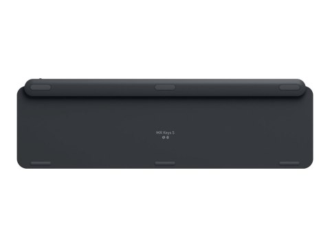 Logitech MX Keys S - Klawiatura - podświetlenie - bezprzewodowa - Bluetooth LE - QWERTY - Międzynarodowy USA - przełącznik: Noży