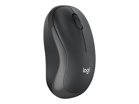 Logitech M240 Silent - Mysz - prawo i leworęczna - optyczna - 3 przyciski - bezprzewodowa - Bluetooth - grafitowy