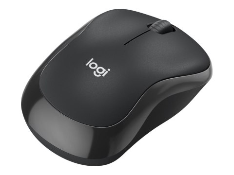 Logitech M240 Silent - Mysz - prawo i leworęczna - optyczna - 3 przyciski - bezprzewodowa - Bluetooth - grafitowy