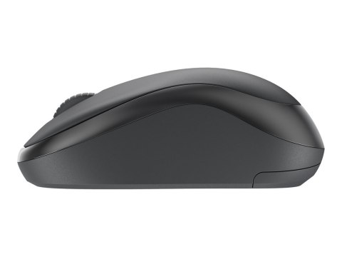 Logitech M240 Silent - Mysz - prawo i leworęczna - optyczna - 3 przyciski - bezprzewodowa - Bluetooth - grafitowy