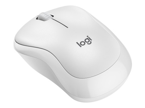 Logitech M240 Silent - Mysz - prawo i leworęczna - optyczna - 3 przyciski - bezprzewodowa - Bluetooth - nietypowa biel