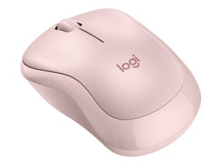 Logitech M240 Silent - Mysz - prawo i leworęczna - optyczna - 3 przyciski - bezprzewodowa - Bluetooth - różowy