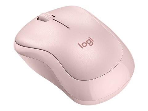 Logitech M240 Silent - Mysz - prawo i leworęczna - optyczna - 3 przyciski - bezprzewodowa - Bluetooth - różowy