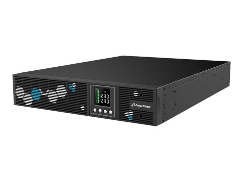 PowerWalker VI 3000 RLP - UPS (montowany w stojaku) - AC 165-290 V - 2700 wat - 3000 VA - 1 faza - 9 Ah - RS-232, USB - złącza w