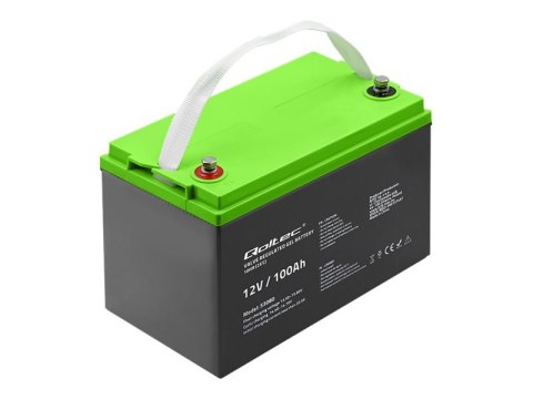 Qoltec - Bateria do UPSa - 12 V, 29,3 kg - żel - 100 Ah