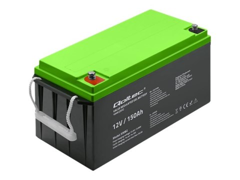 Qoltec - Bateria do UPSa - 12 V, 41,8 kg - żel - 150 Ah