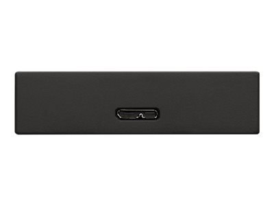 Seagate One Touch STKY1000400 - Dysk twardy - 1 TB - zewnętrzny (przenośne) - USB 3.0 - czarny - z Seagate Rescue Data Recovery