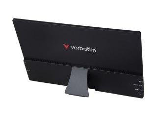 Verbatim PM-14 - Monitor LED - 14" - przenośny - 1920 x 1080 Full HD (1080p) - IPS - 1000:1 - HDMI, 2xUSB-C - głośnik(i)