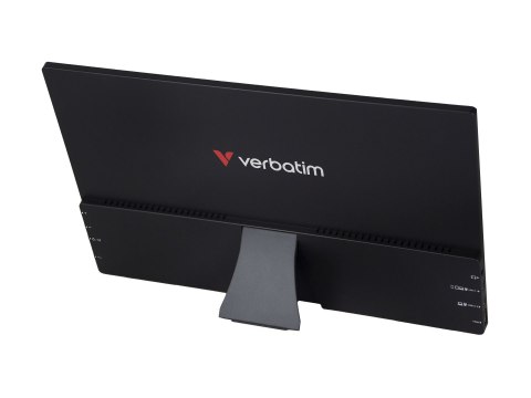 Verbatim PM-14 - Monitor LED - 14" - przenośny - 1920 x 1080 Full HD (1080p) - IPS - 1000:1 - HDMI, 2xUSB-C - głośnik(i)