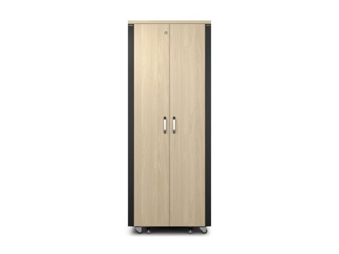 APC NetShelter - Stojak (poziom) - dźwiękoszczelny - AC 230 V - klon - 38U - 19"