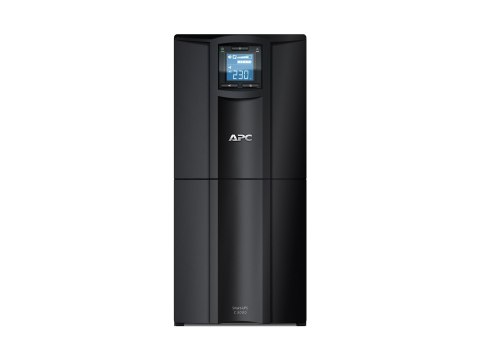 APC Smart-UPS C 3000VA LCD - UPS - AC 230 V - 2100 wat - 3000 VA - USB - złącza wyjściowe: 7 - czarny