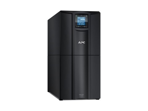 APC Smart-UPS C 3000VA LCD - UPS - AC 230 V - 2100 wat - 3000 VA - USB - złącza wyjściowe: 7 - czarny