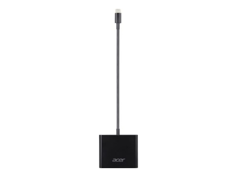 Acer - Zewnętrzny adapter wideo - USB-C - HDMI - czarny - do sprzedaży hurtowej - dla Chromebook 11; 14; 14 for Work; 15; Chrome
