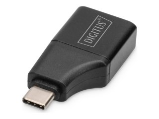 DIGITUS - Przejściówka wideo / audio - USB-C męski do HDMI żeński - czarny - obsługa 4K 30 Hz (3840 x 2160)