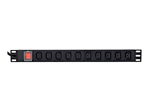 EnerGenie EG-PDU-10C132C19 - Jednostka dystrybucji zasilania (montowany w stojaku) - 16A - AC 250 V - 3500 wat - wejście: IEC 60