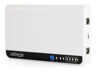EnerGenie EG-UPS-PS2000-02 - UPS - wyjście DC 12/15 V - DC 12 V - 18 wat - 2.2 Ah - złącza wyjściowe: 1 - biały