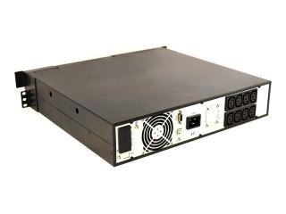 EnerGenie EG-UPSO-RACK-2000 - UPS (montowany w szafie rack / zewnętrzny) - online - AC 220 V - 1800 wat - 2000 VA - 9 Ah - USB -