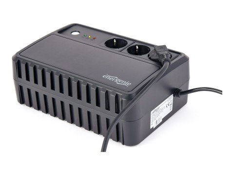 EnerGenie - UPS - desktop - AC 220 V - 360 wat - 600 VA - 7 Ah - złącza wyjściowe: 3