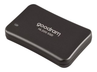 GOODRAM HL200 - SSD - 256 GB - zewnętrzny (przenośne) - USB 3.2 Gen 2 (USB-C złącze)