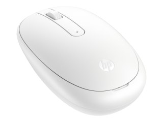 HP 240 - Mysz - prawo i leworęczna - optyczna - 3 przyciski - bezprzewodowa - Bluetooth 5.1 - lunar white