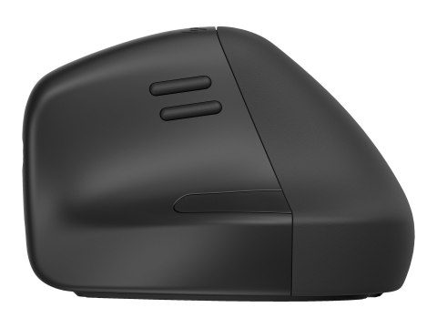 HP 920 - Mysz pionowa - ergonomiczna - 6 przyciski - bezprzewodowa - 2.4 GHz, Bluetooth 5.3 - odbiornik bezprzewodowy USB - czar