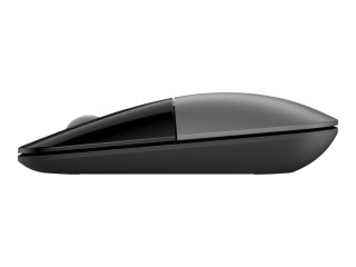 HP Z3700 - Mysz - optyczna - 3 przyciski - bezprzewodowa - Bluetooth 5.0, 2.4 GHz - odbiornik bezprzewodowy USB - podwójne srebr