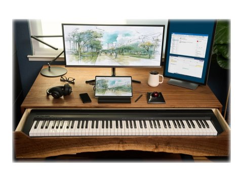 Kensington SlimBlade - Mysz - laser - bezprzewodowa - RF - odbiornik bezprzewodowy USB
