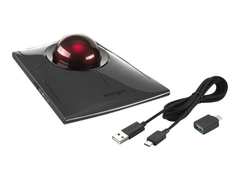 Kensington SlimBlade - Mysz - laser - bezprzewodowa - RF - odbiornik bezprzewodowy USB