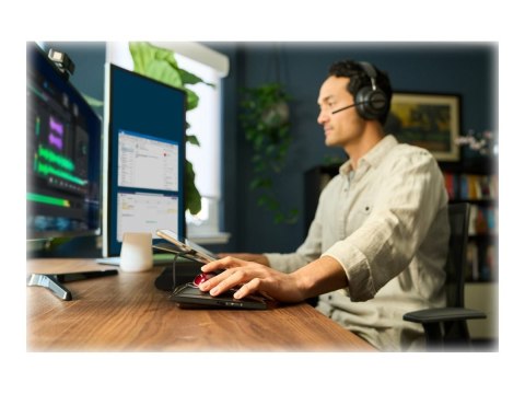 Kensington SlimBlade - Mysz - laser - bezprzewodowa - RF - odbiornik bezprzewodowy USB