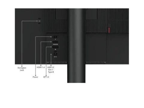 Lenovo ThinkCentre Tiny-in-One 22 Gen 5 - Monitor LED - 22" (21.5" widoczny) - ekran dotykowy - 1920 x 1080 Full HD (1080p) @ 60